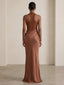 Noelle-Sculpt Maxi Dress - Vessita
