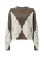 Lina-Argyle Knit