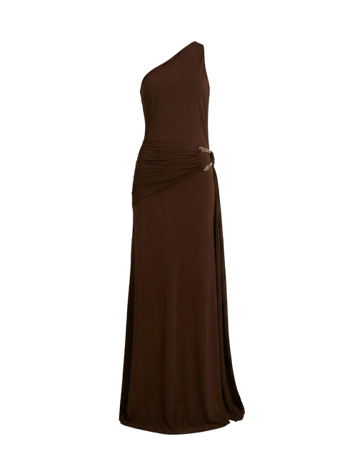 Mira-One Shoulder Gown