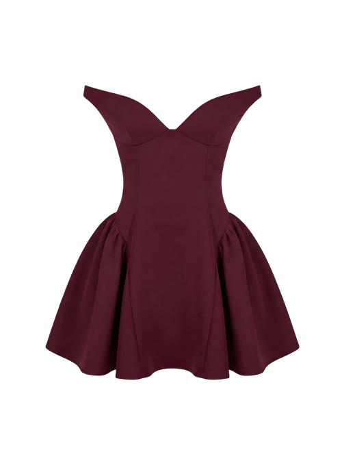 Asha-Halter Mini Dress - Vessita