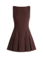 Eris-Pleated Mini Dress - Vessita