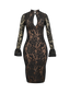 Mila-Black Lace Midi