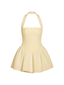 Solei-Halter Mini Dress
