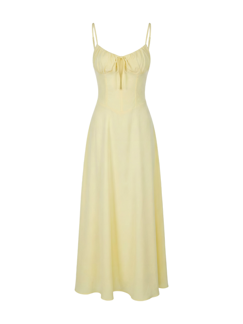 Joelle-Elegant Flowy Dress - Vessita