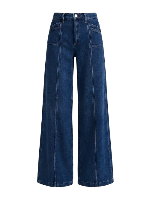 Luna-Wide Denim Pants