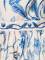 Vera-Ceramic Print Dress