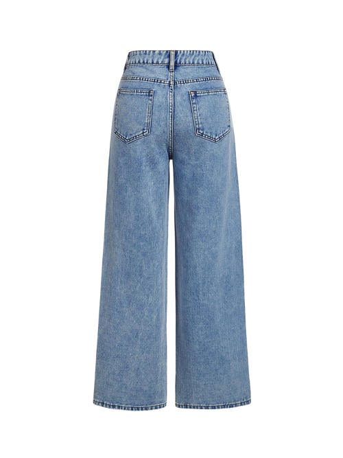 Lia-Glow Wide Jeans