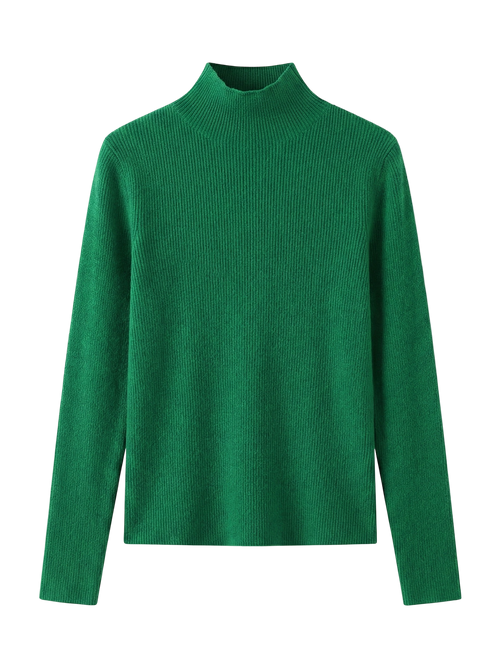 Nia–Turtleneck Pullover - Vessita