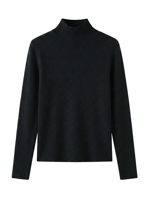 Nia–Turtleneck Pullover - Vessita