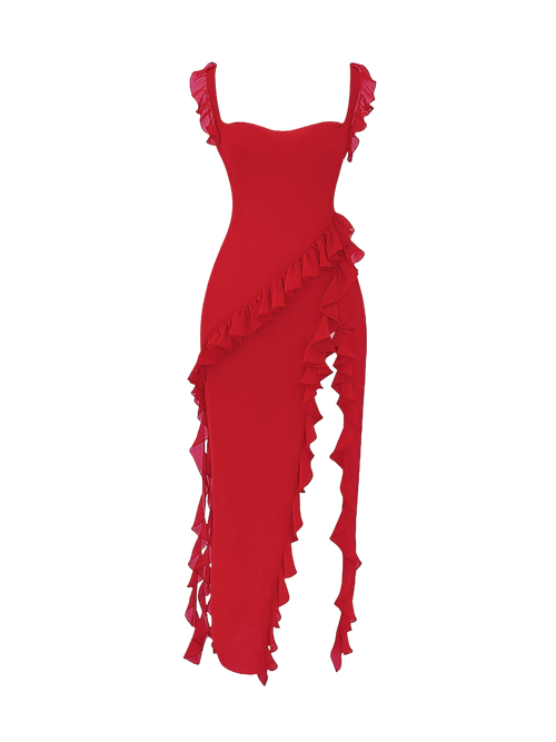 Vida-Romance Maxi Dress - Vessita