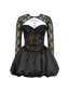 Vera-Lace Puff Dress - Vessita