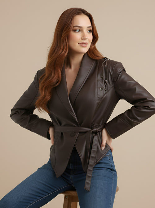 Iris-Leather Jacket
