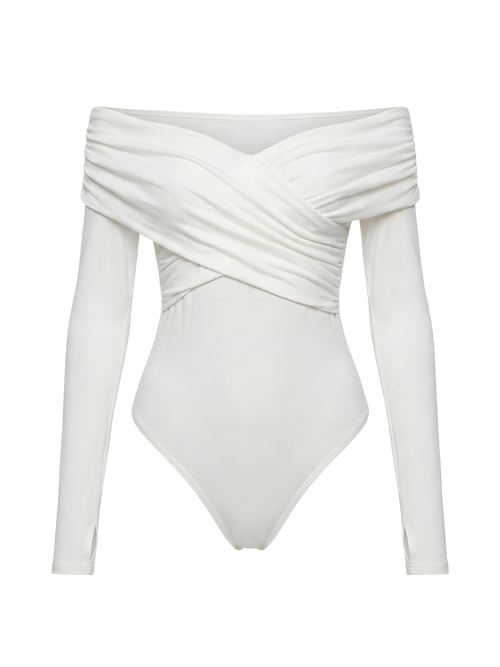 Mirel–Off-Shoulder Bodysuit - Vessita