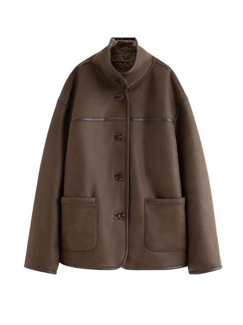 Ava-Shearling Coat