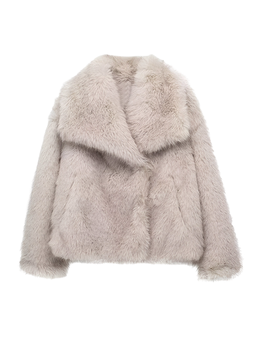 Nira-Luxe Fur Jacket - Vessita