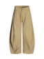 Nova-Wide Khaki Pants