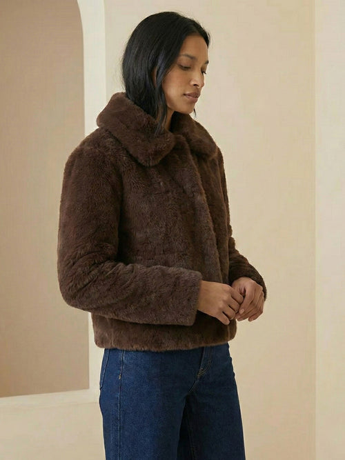 Mila-Plush Fur Jacket