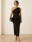 Raya-Side Slit Dress