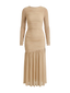 Soraya-Mesh Drape Dress