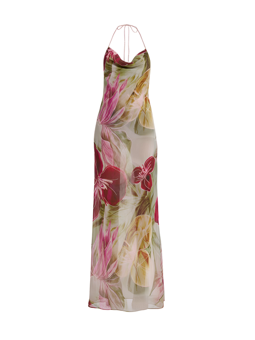 Zara-Sheer Bloom Dress