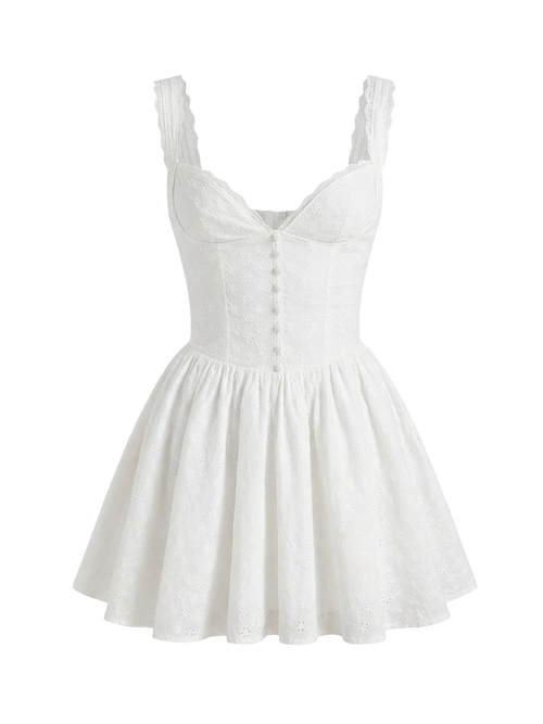 Sera-Cute Flare Dress - Vessita
