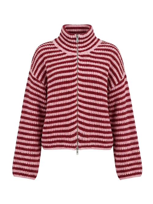 Leni-Warm Stripe Top