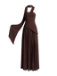 Nera-Asymmetry Slit Dress