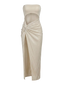 Talia–High Slit Dress - Vessita
