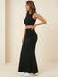 Mira-Luxe Maxi Skirt