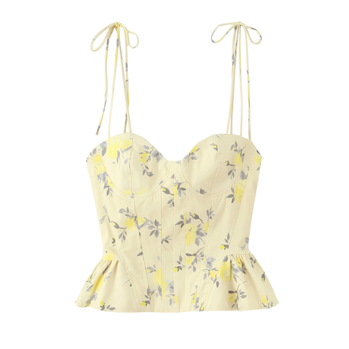 Lila-Flower Corset