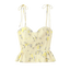 Lila-Flower Corset