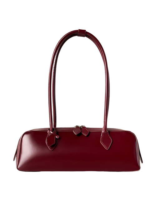Ines-Gloss Barrel Bag