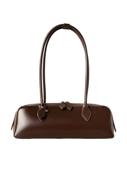 Ines-Gloss Barrel Bag