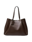 Iris-Leather Tote