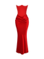Alba-Drape Maxi Gown
