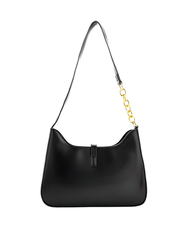 Zoe-Luxe Lock Mini Bag - Vessita