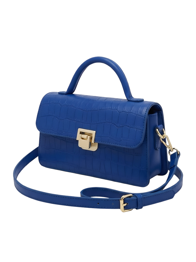 Elina–Timeless Croco Bag - Vessita