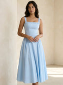 Bianca-Elegant Midi Dress - Vessita