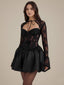 Vera-Lace Puff Dress - Vessita