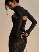 Inaya-Lace Maxi Dress