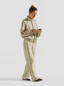 Lina-Contrast Zip Suit