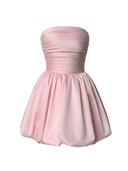 Ray-Strapless Glow Dress