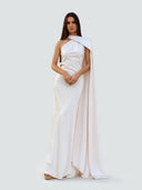 Lana-Cape Gown