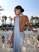 Lana-Cape Gown