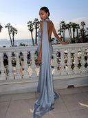 Lana-Cape Gown