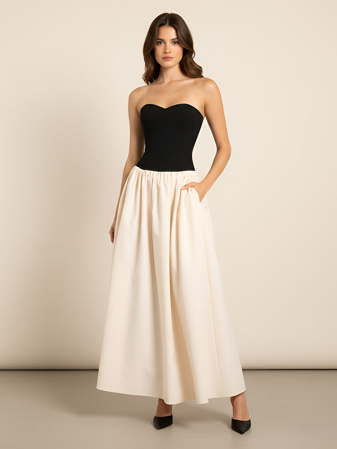 Ruby-Corset Maxi Dress