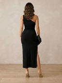 Raya-Side Slit Dress