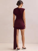 Belin–One Shoulder Dress