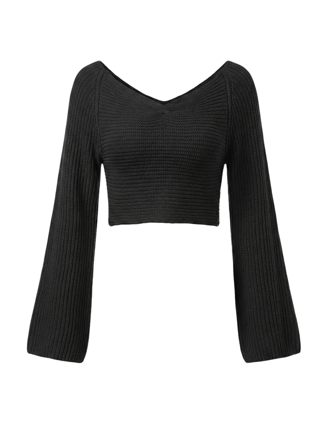 Eve–Soft OffShoulder Knit - Vessita