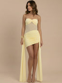 Nisa-Sheer Glow Gown - Vessita